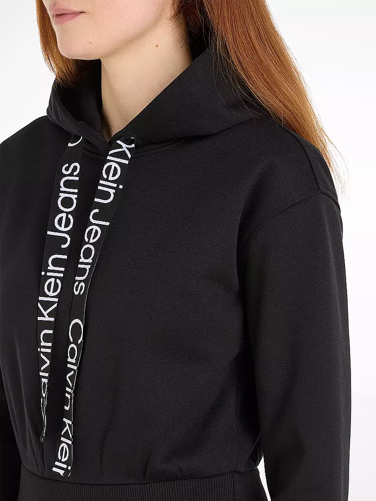 CALVIN KLEIN JEANS | Sweatkleid  | schwarz