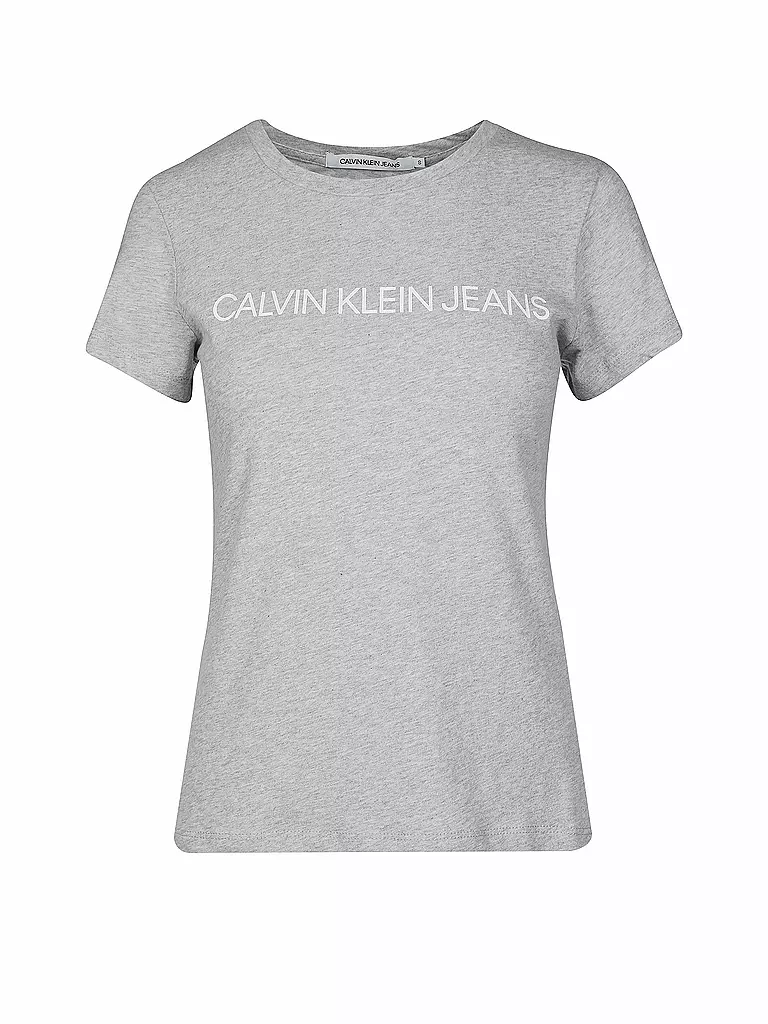 CALVIN KLEIN JEANS | T-Shirt  | grau