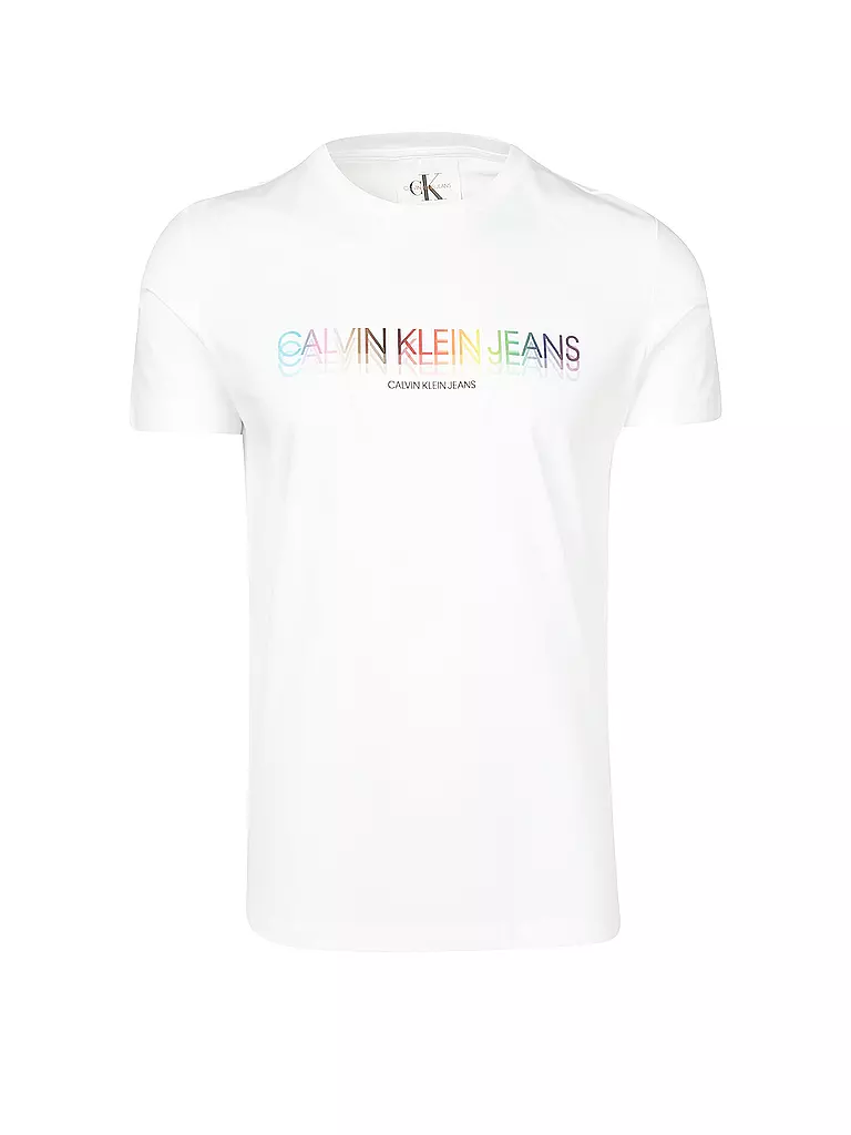 CALVIN KLEIN JEANS | T-Shirt  | weiß