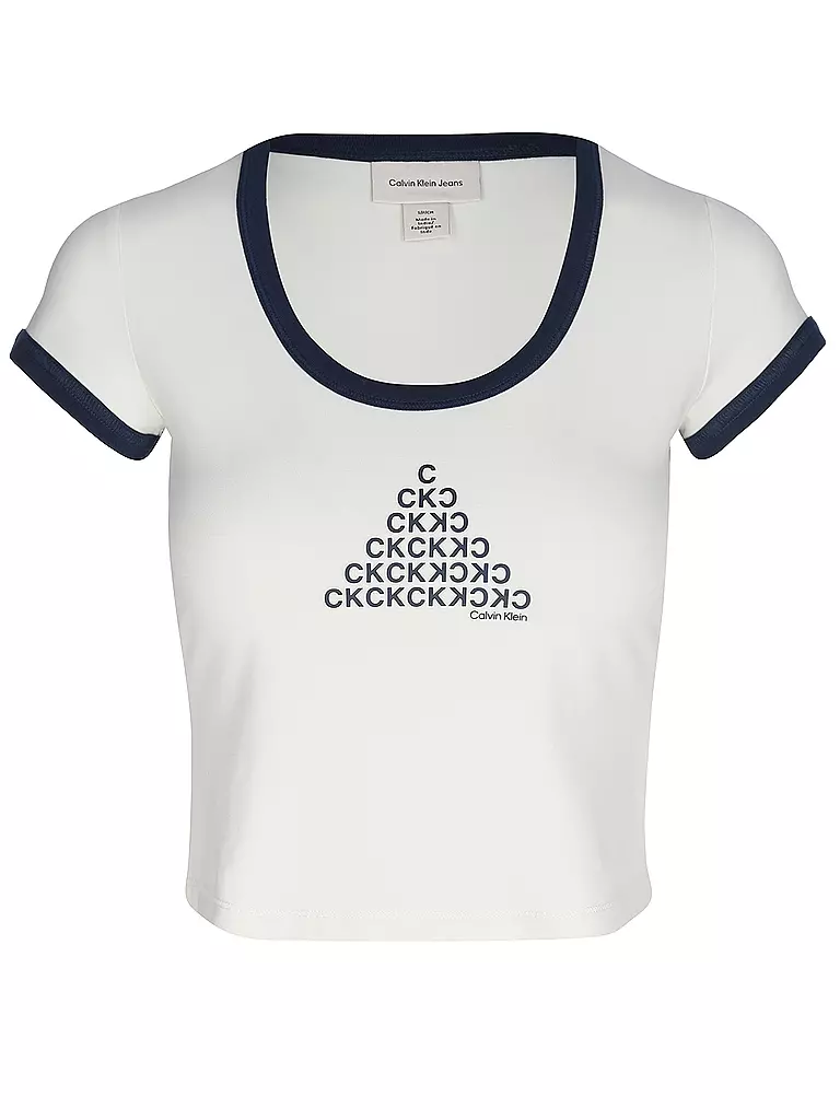 CALVIN KLEIN JEANS | T-Shirt  | weiss