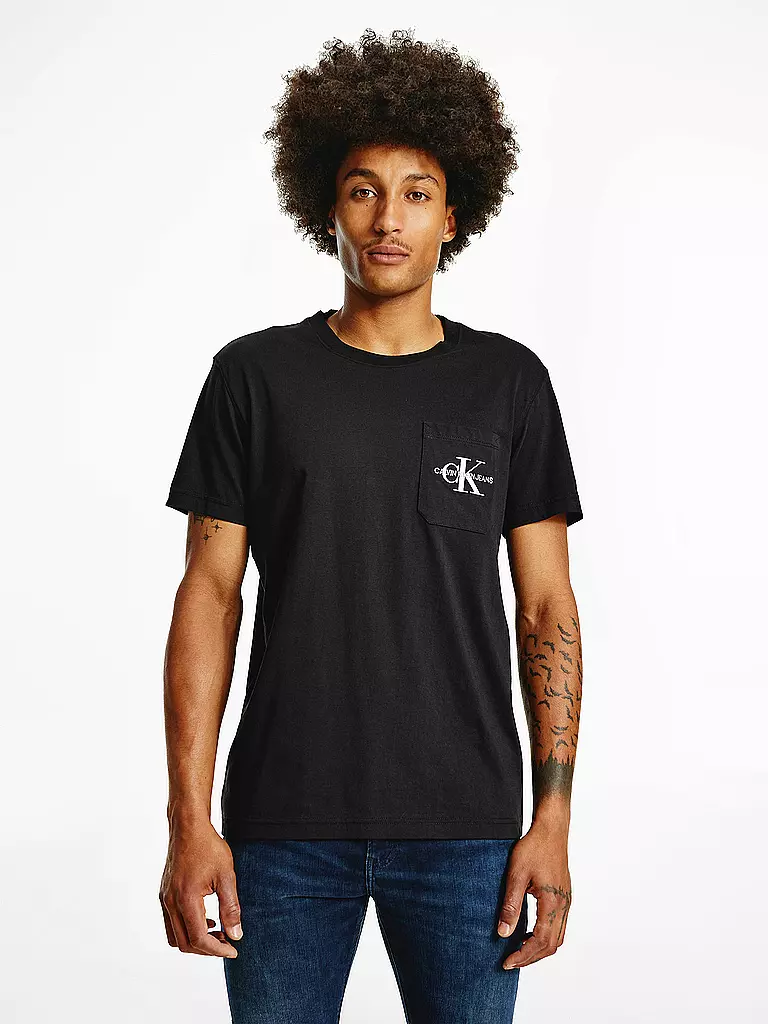 CALVIN KLEIN JEANS | T-Shirt  | schwarz