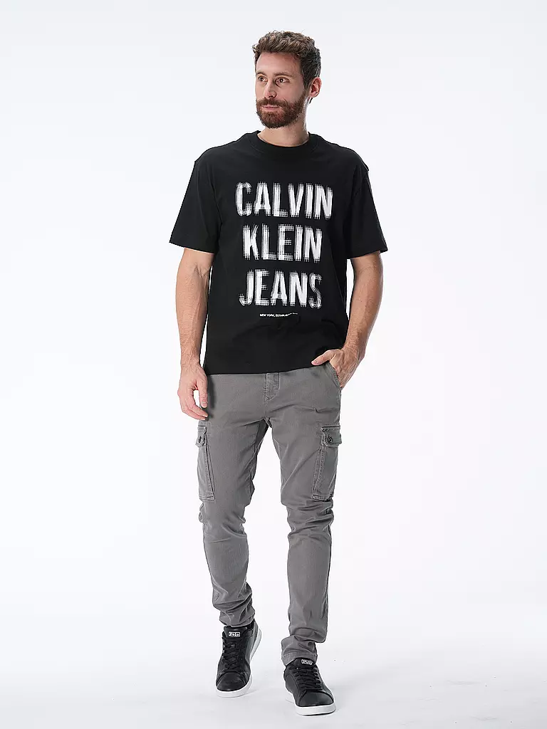 CALVIN KLEIN JEANS | T-Shirt  | schwarz