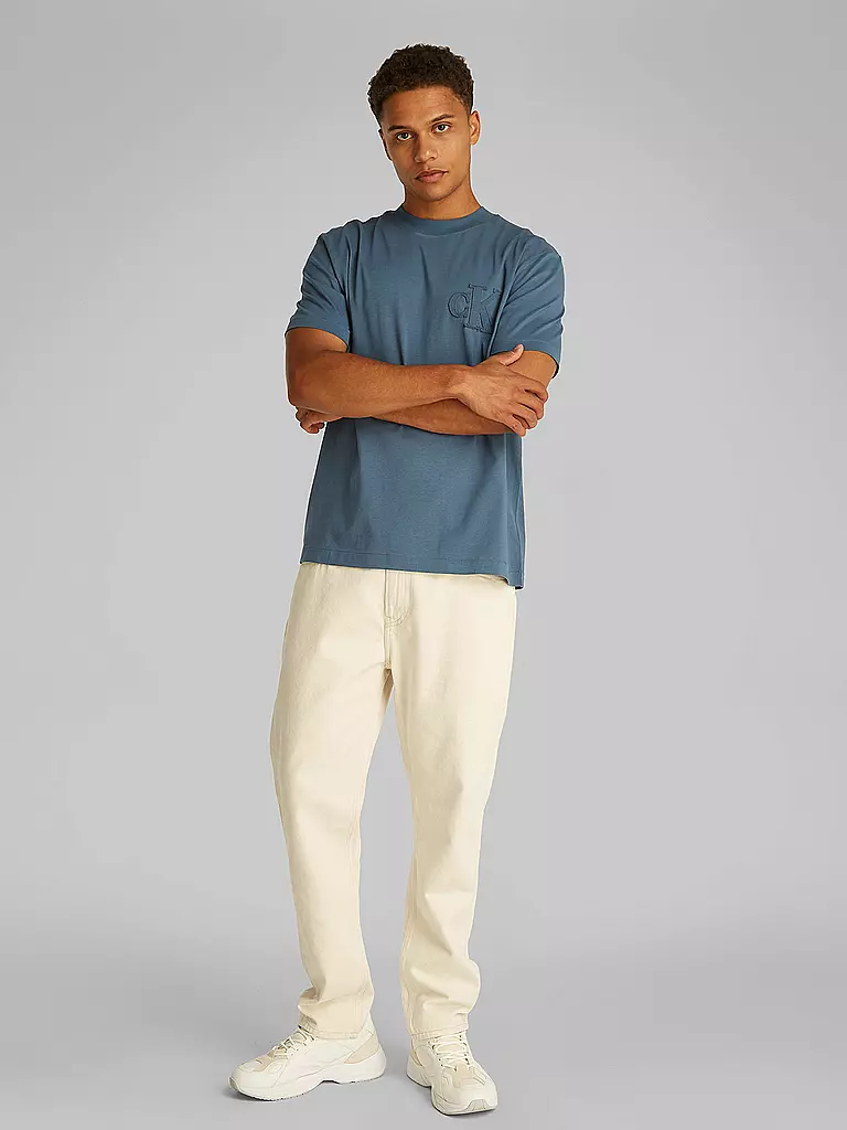 CALVIN KLEIN JEANS | T-Shirt  | dunkelblau