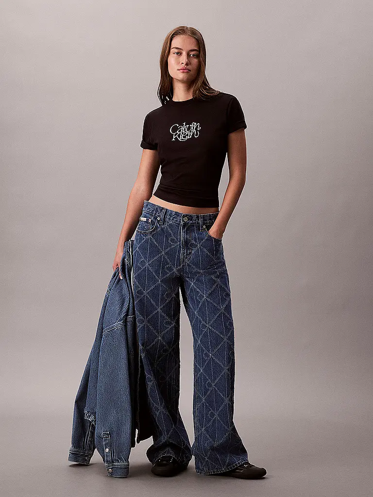 CALVIN KLEIN JEANS | T-Shirt  | schwarz