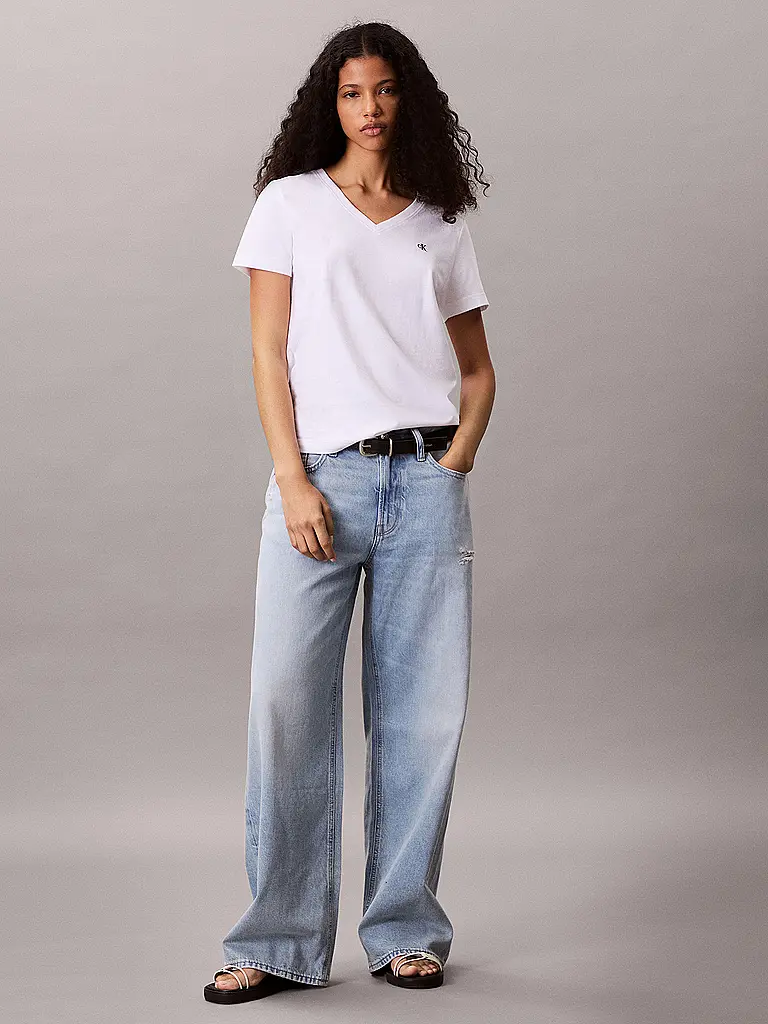 CALVIN KLEIN JEANS | T-Shirt  | weiss