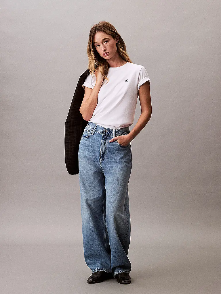 CALVIN KLEIN JEANS | T-Shirt  | weiss