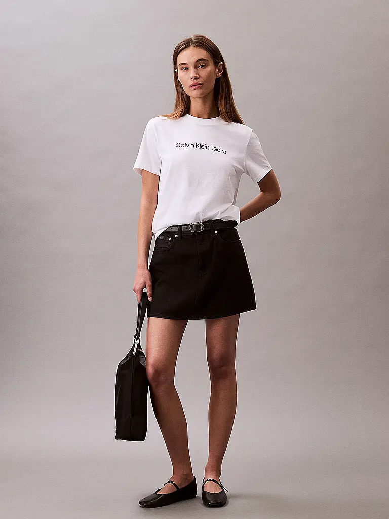 CALVIN KLEIN JEANS | T-Shirt  | weiss