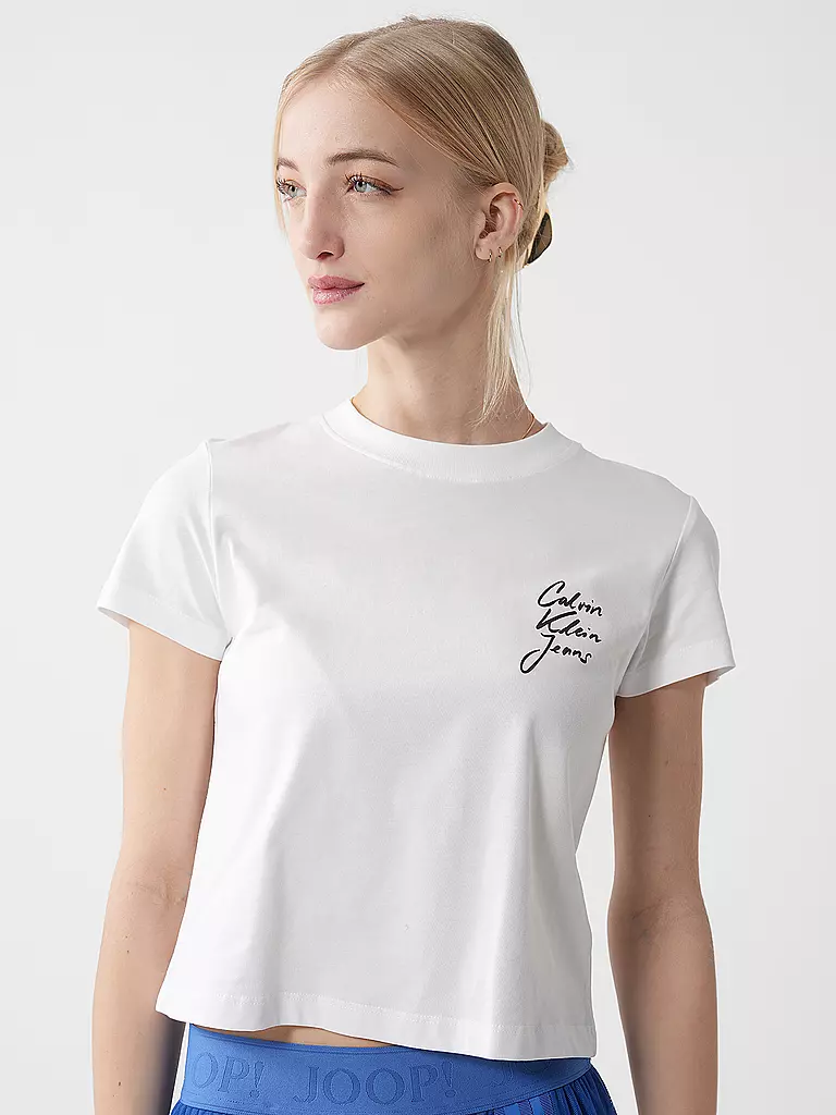 CALVIN KLEIN JEANS | T-Shirt  | weiss