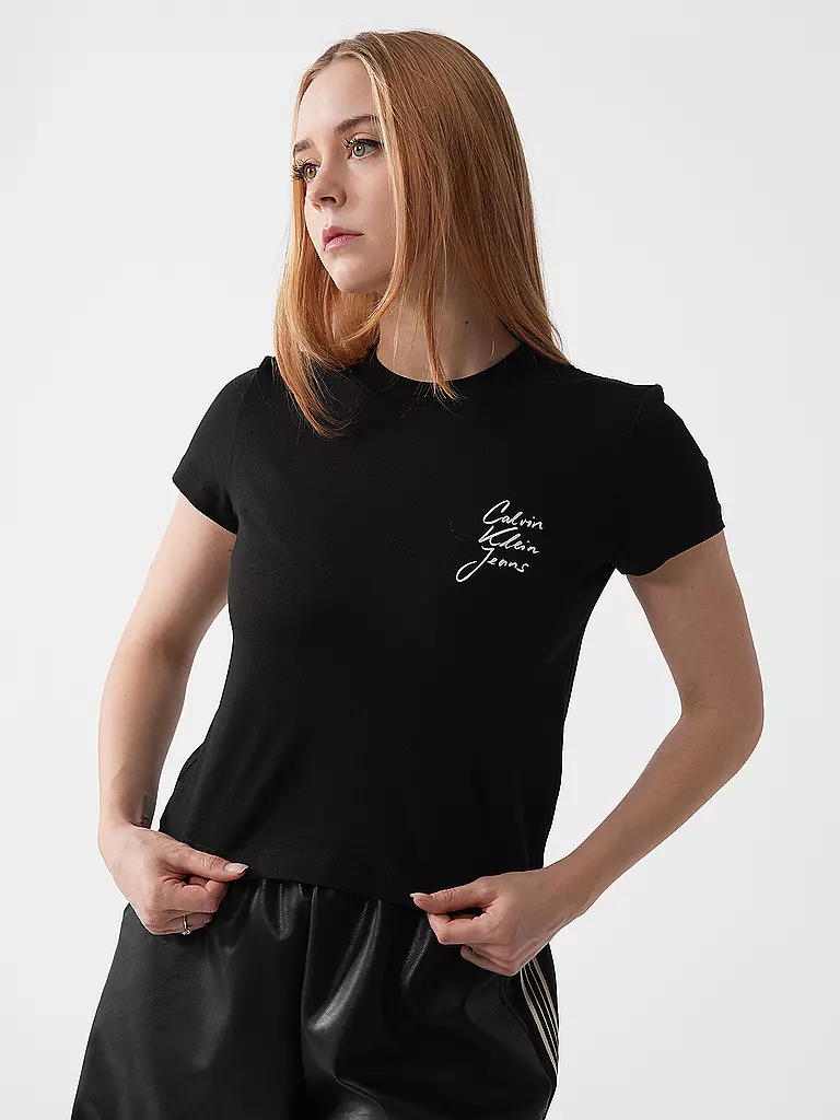 CALVIN KLEIN JEANS | T-Shirt  | schwarz