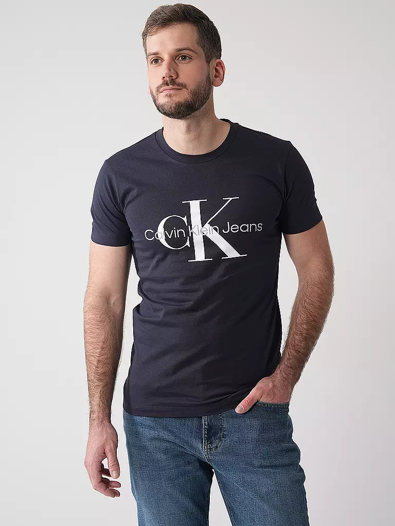 CALVIN KLEIN JEANS | T-Shirt  | dunkelblau