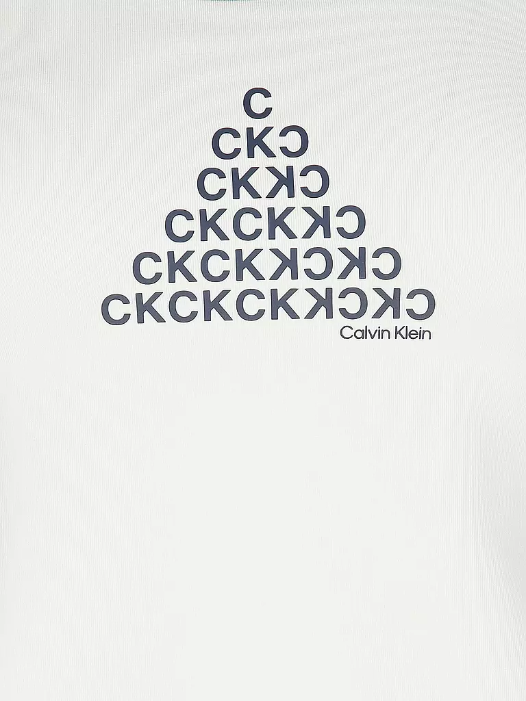 CALVIN KLEIN JEANS | T-Shirt  | weiss