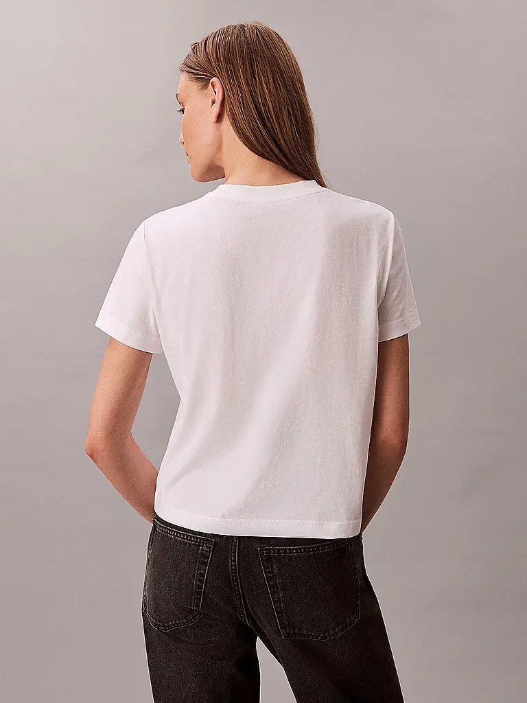 CALVIN KLEIN JEANS | T-Shirt  | weiss