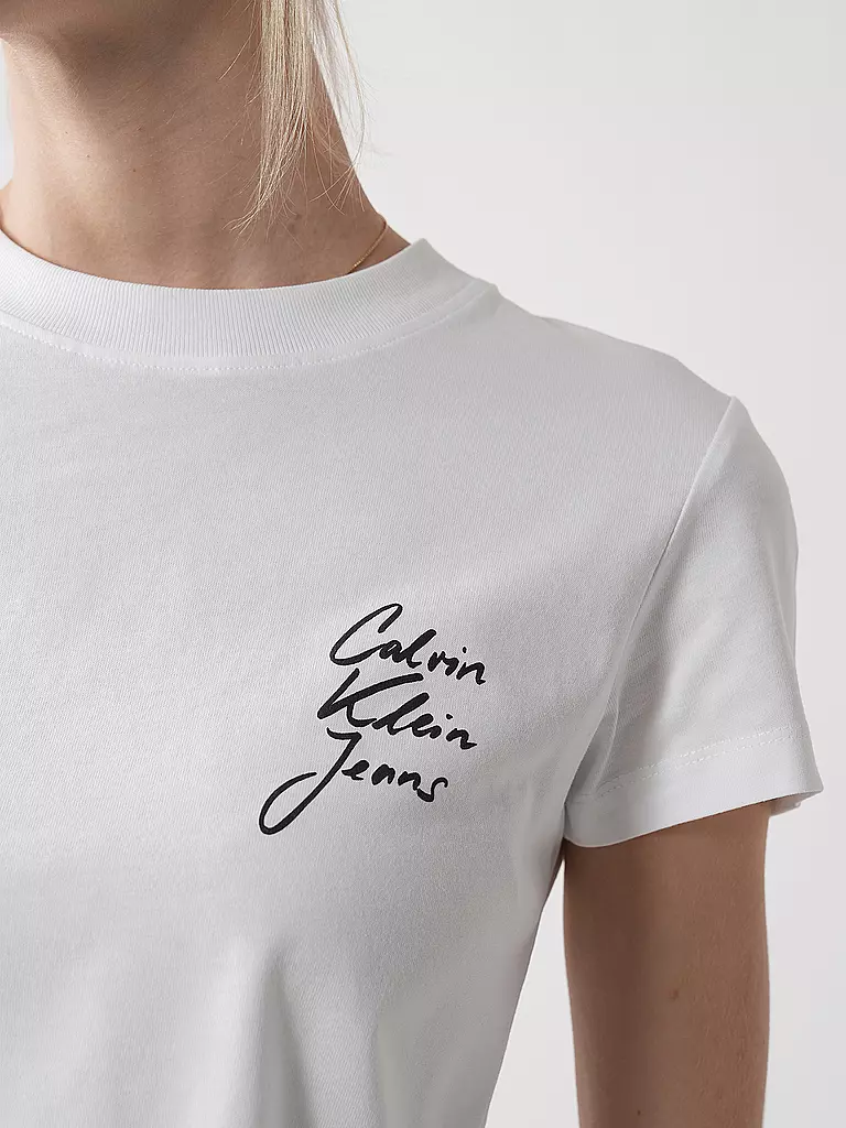 CALVIN KLEIN JEANS | T-Shirt  | weiss