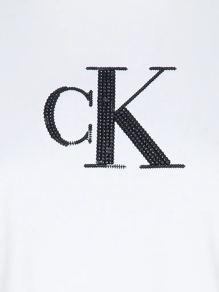 CALVIN KLEIN JEANS | T-Shirt  | Weiss