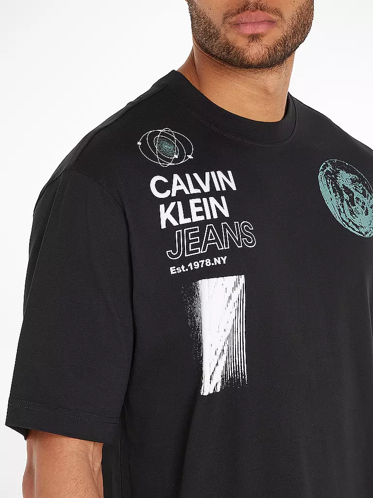 CALVIN KLEIN JEANS T-Shirt schwarz