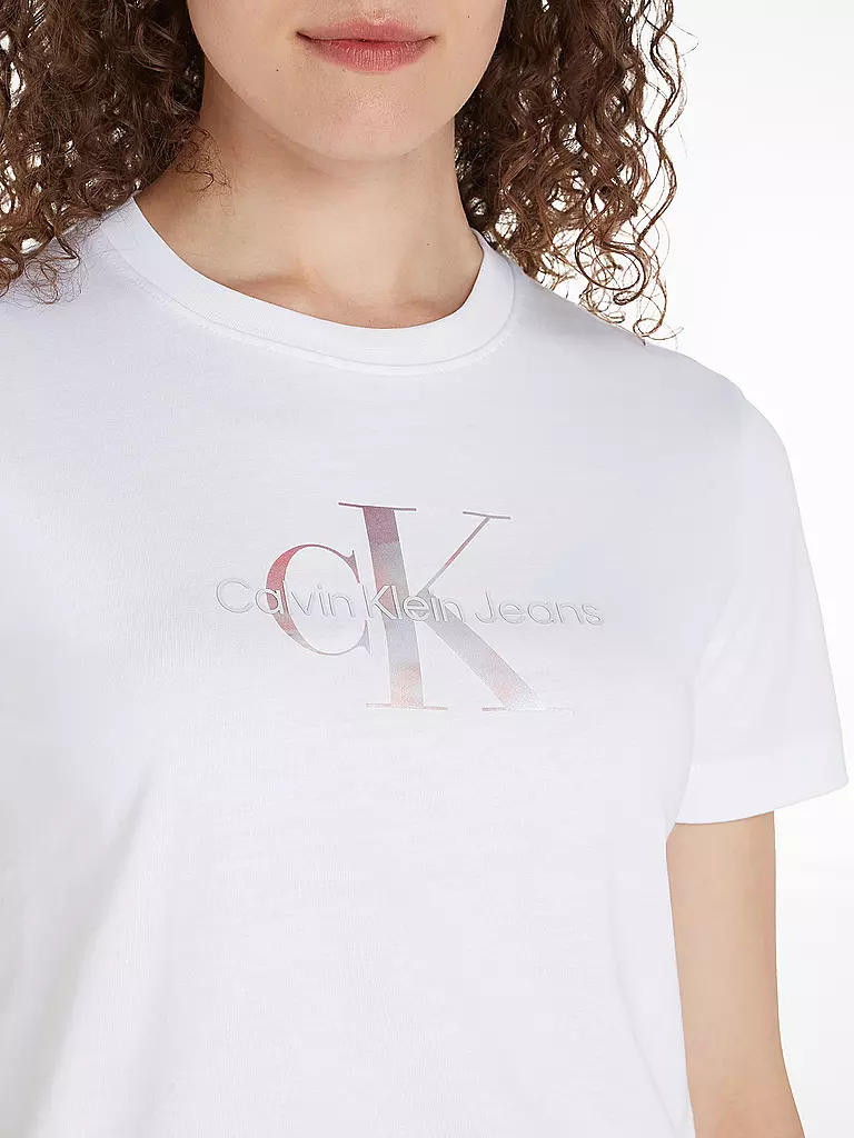 CALVIN KLEIN JEANS | T-Shirt  | weiss