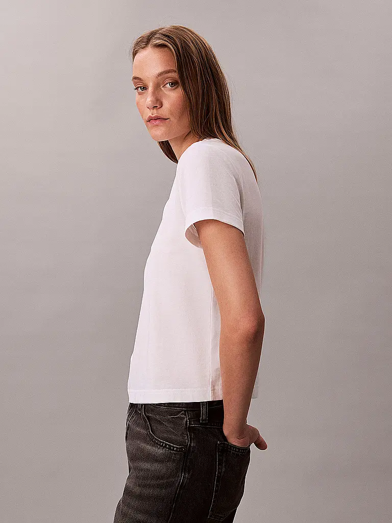 CALVIN KLEIN JEANS | T-Shirt  | weiss