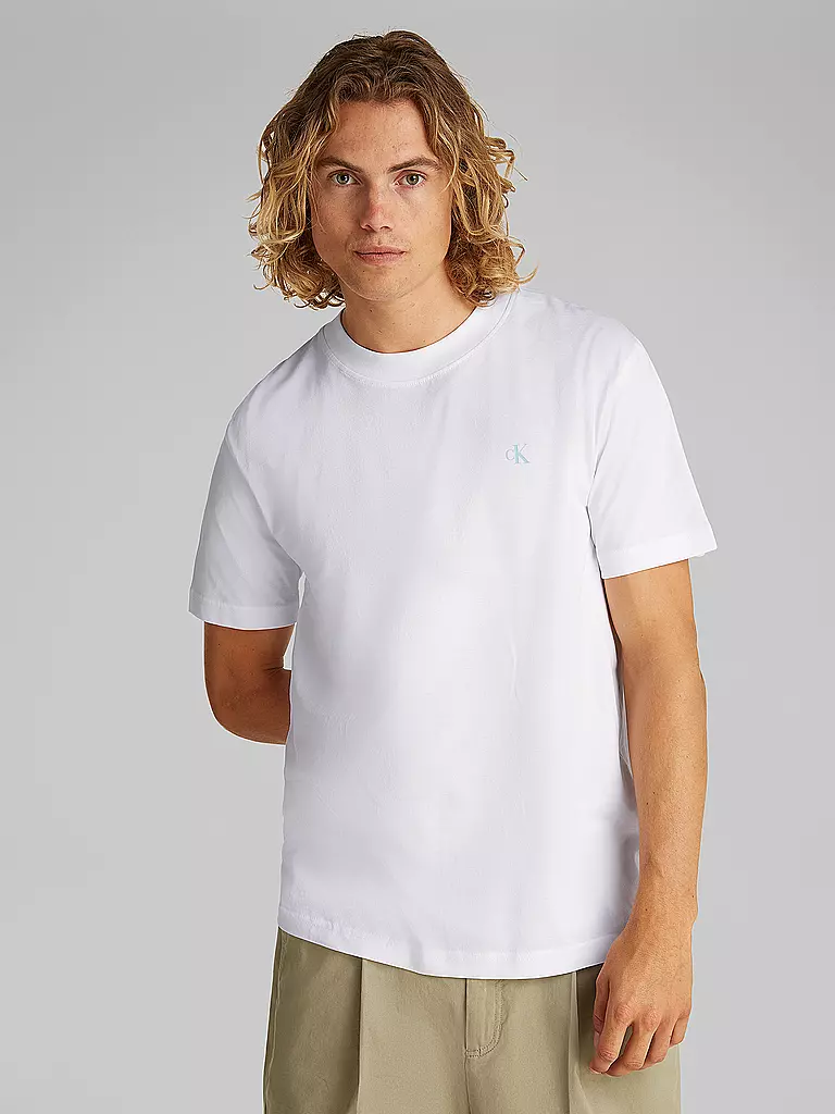 CALVIN KLEIN JEANS | T-Shirt  | weiss