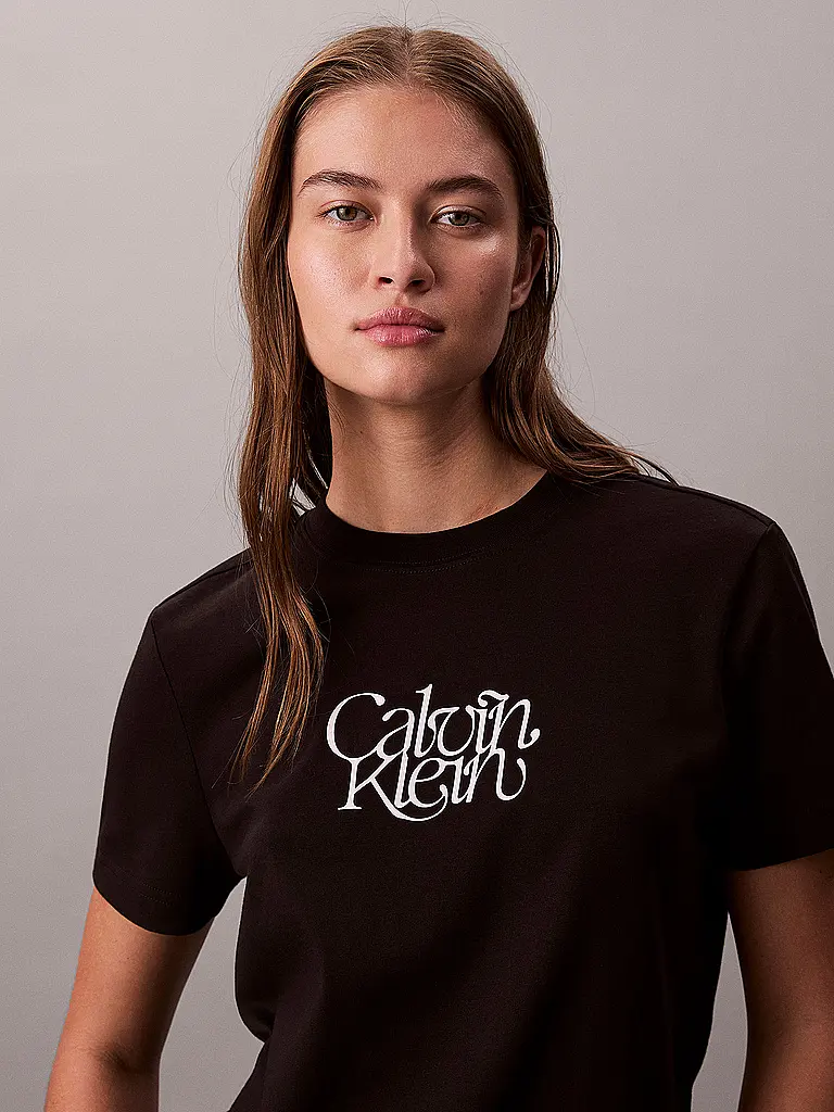 CALVIN KLEIN JEANS | T-Shirt  | schwarz