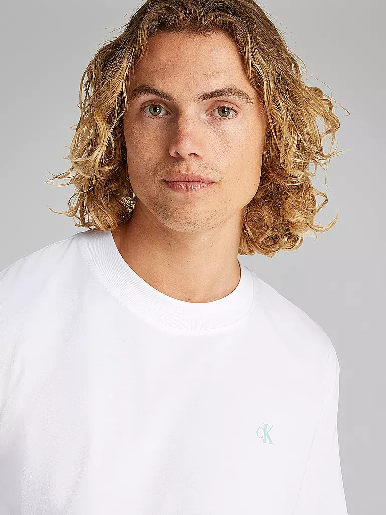 CALVIN KLEIN JEANS | T-Shirt  | weiss