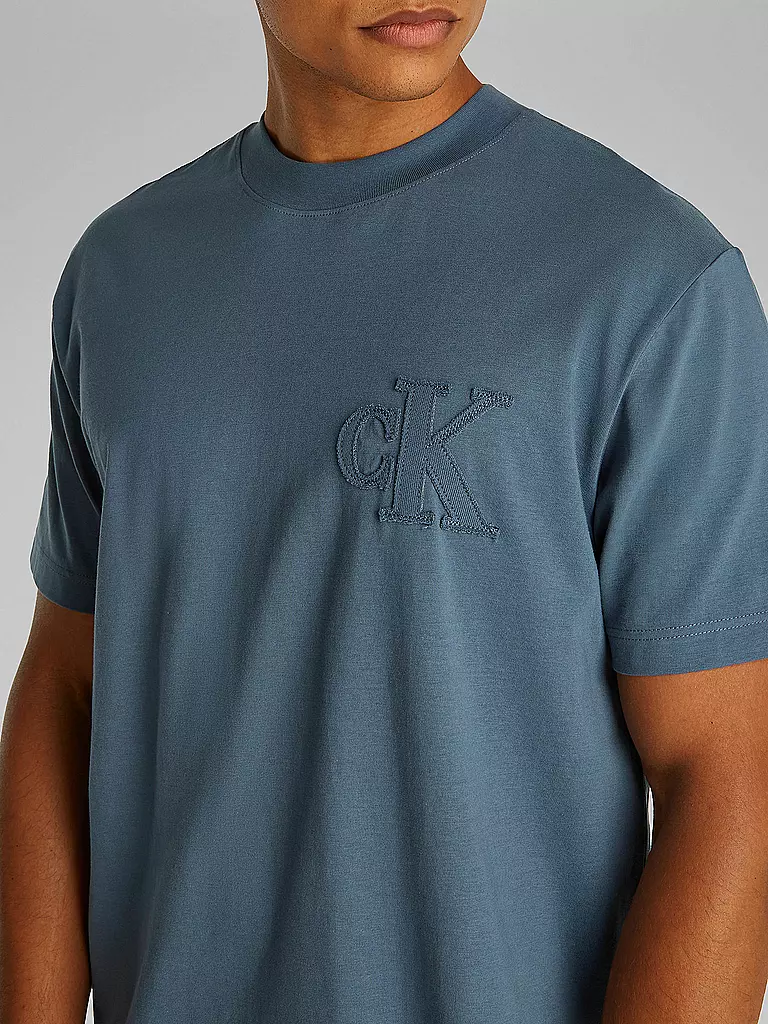 CALVIN KLEIN JEANS | T-Shirt  | dunkelblau