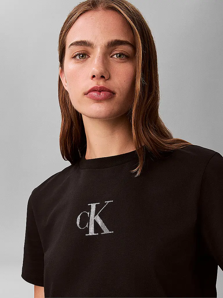 CALVIN KLEIN JEANS | T-Shirt  | Schwarz