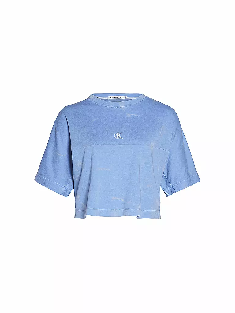 CALVIN KLEIN JEANS | T-Shirt Cropped Fit | blau