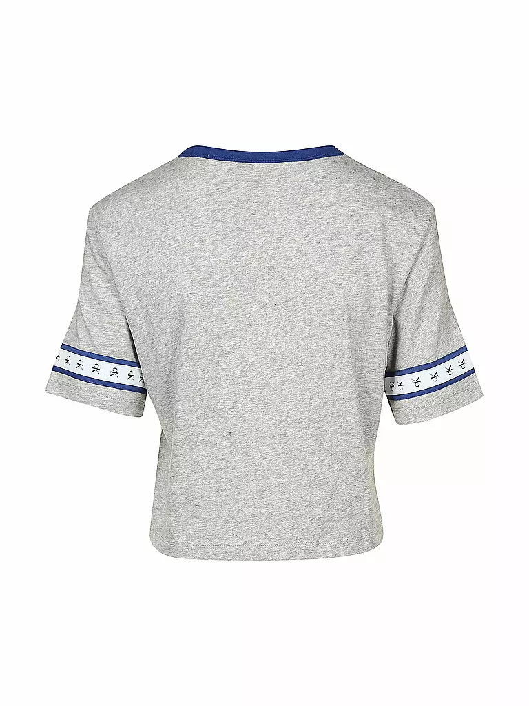 CALVIN KLEIN JEANS | T-Shirt Cropped-Fit | grau