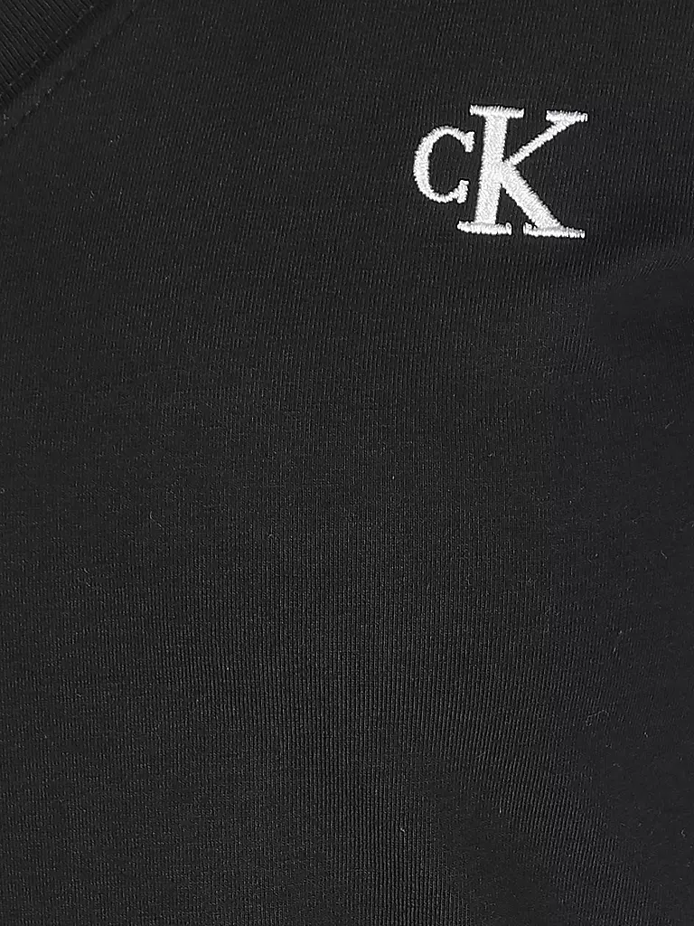 CALVIN KLEIN JEANS | T-Shirt Slim Fit  | schwarz