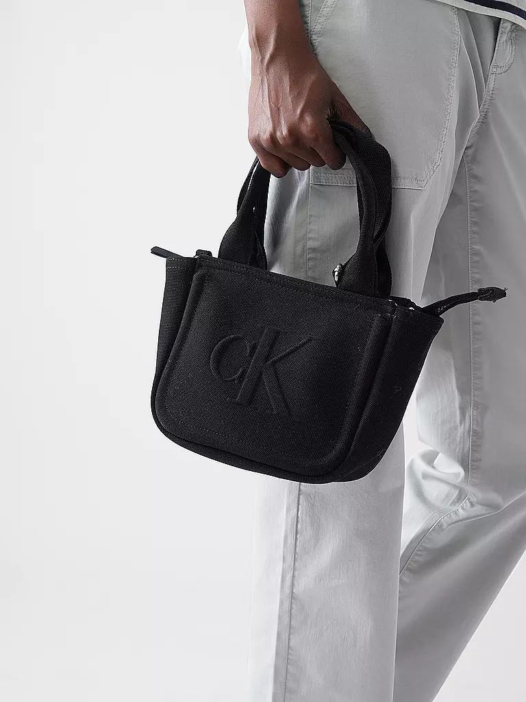 CALVIN KLEIN JEANS | Tasche - Henkeltasche XSmall | schwarz