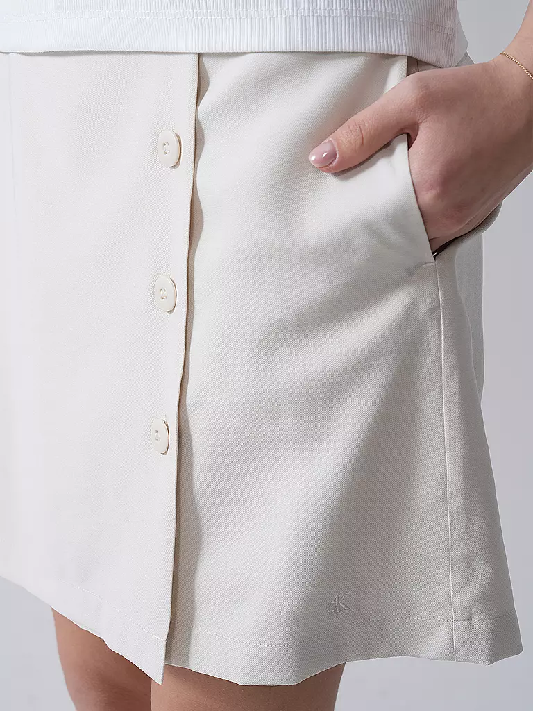CALVIN KLEIN JEANS | Wickelrock  | beige