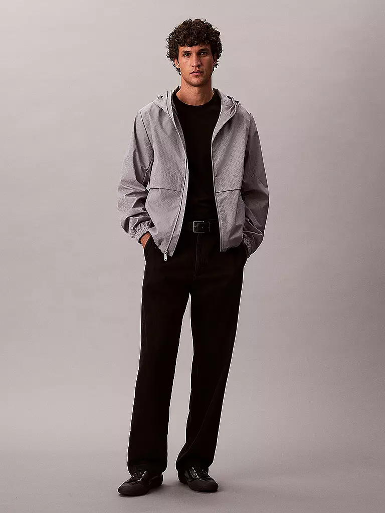 CALVIN KLEIN JEANS | Windbreaker  | silber