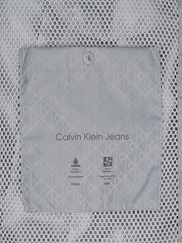 CALVIN KLEIN JEANS | Windbreaker  | silber