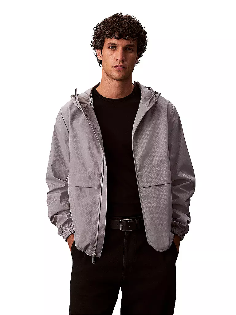 CALVIN KLEIN JEANS | Windbreaker  | silber