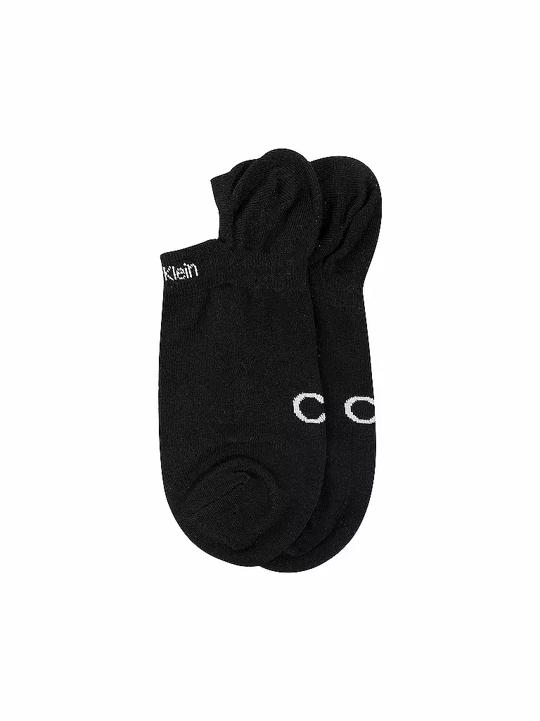 CALVIN KLEIN |  Sneakersocken 2er Pkg black | schwarz