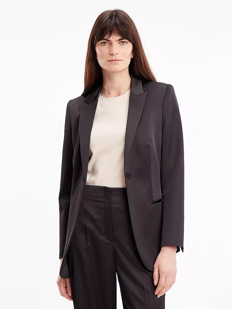 CALVIN KLEIN | Blazer | schwarz