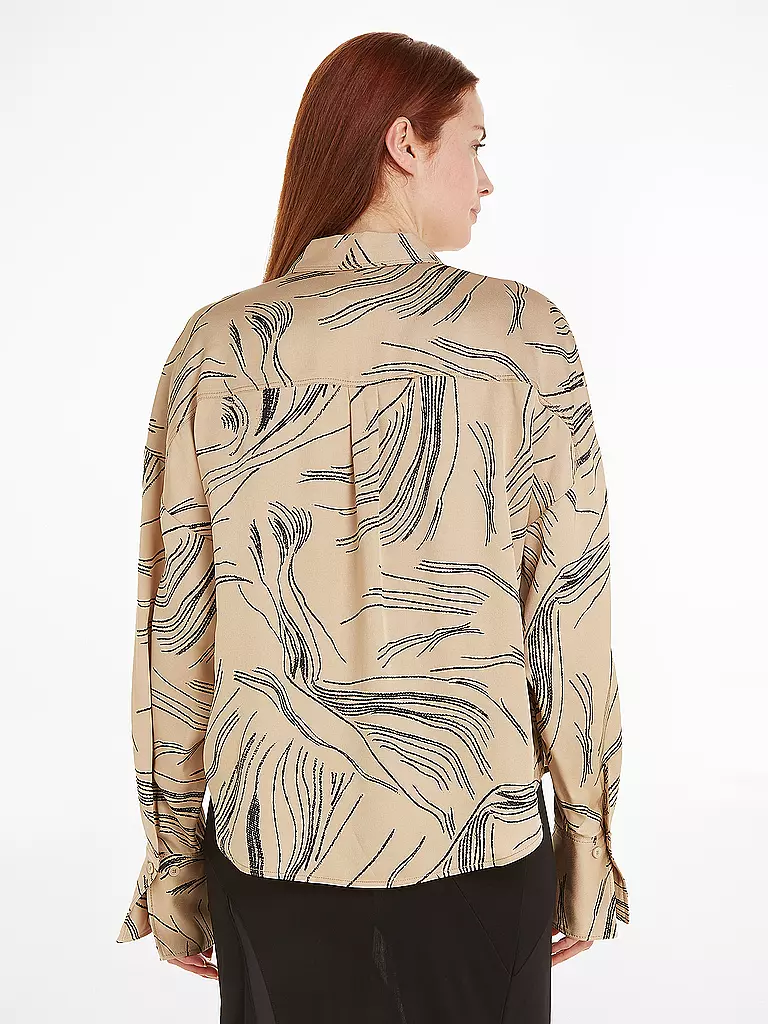 CALVIN KLEIN | Bluse | beige