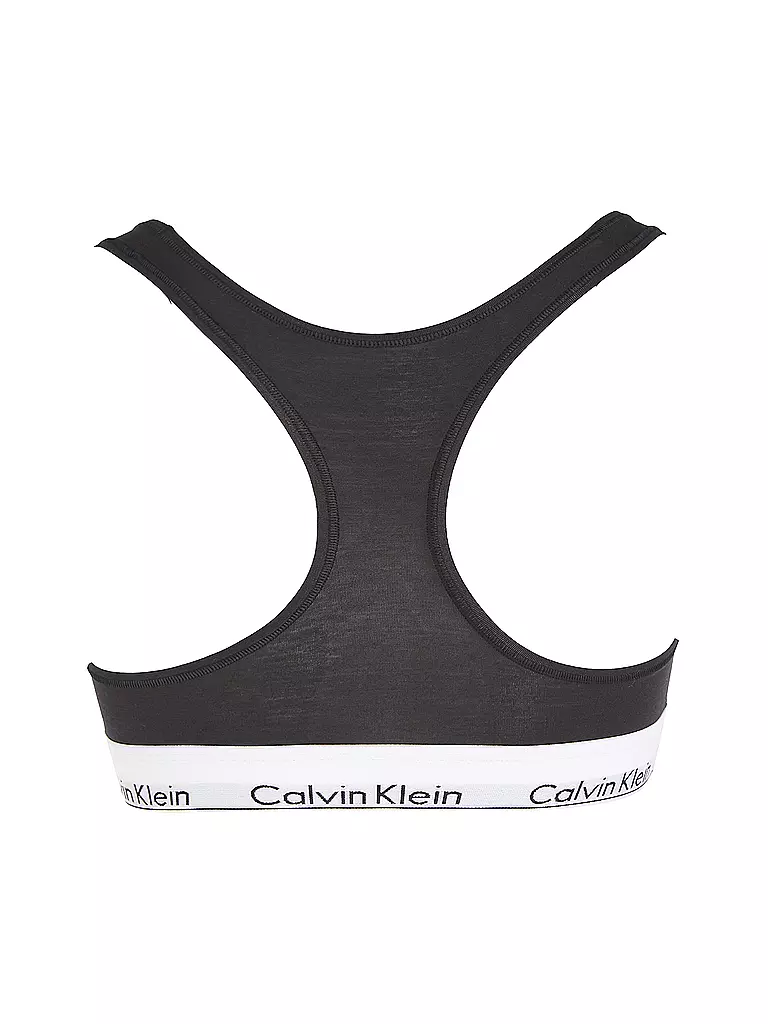 CALVIN KLEIN | Bralette - Bustier MODERN COTTON black | grau