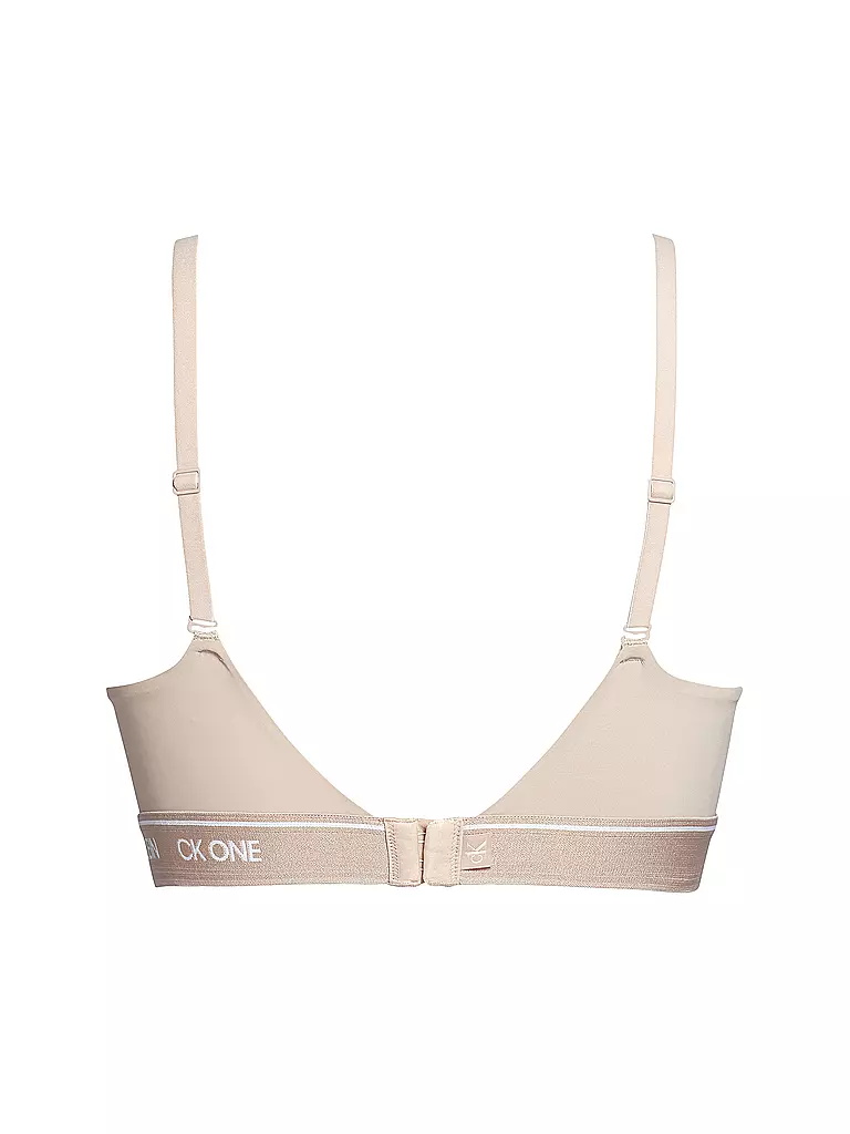 CALVIN KLEIN | Bralette Lightly Lined Beige | beige