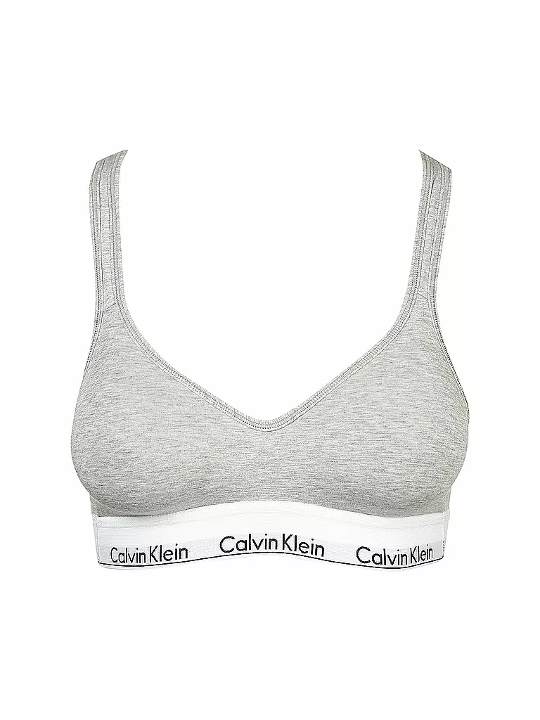 CALVIN KLEIN | Bustier "Bralette - Lift" | grau