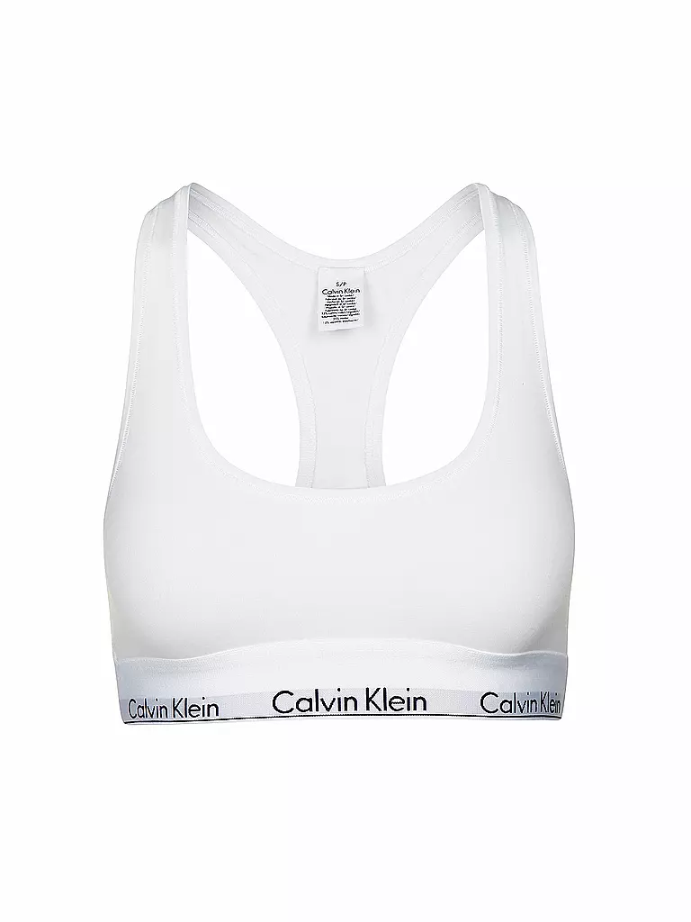 CALVIN KLEIN | Bustier "Bralette - Modern Cotton" (Weiss) | weiss