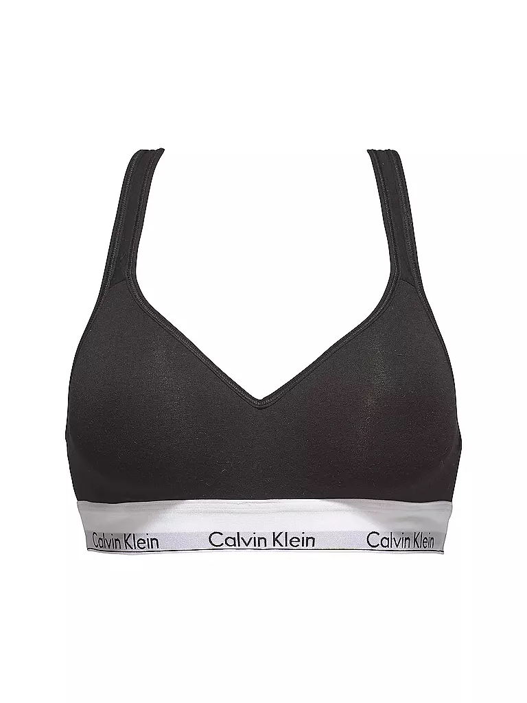 CALVIN KLEIN | Bustier "Bralette - Modern Cotton" | schwarz