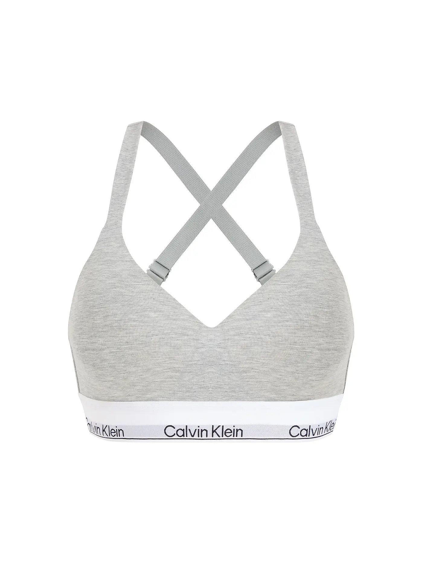 CALVIN KLEIN | Bustier - Bralette  | grau