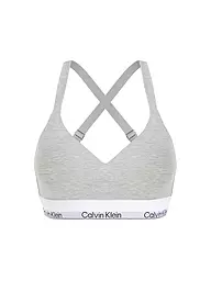CALVIN KLEIN | Bustier - Bralette  | grau