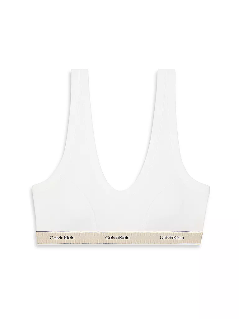 CALVIN KLEIN | Bustier  | weiss