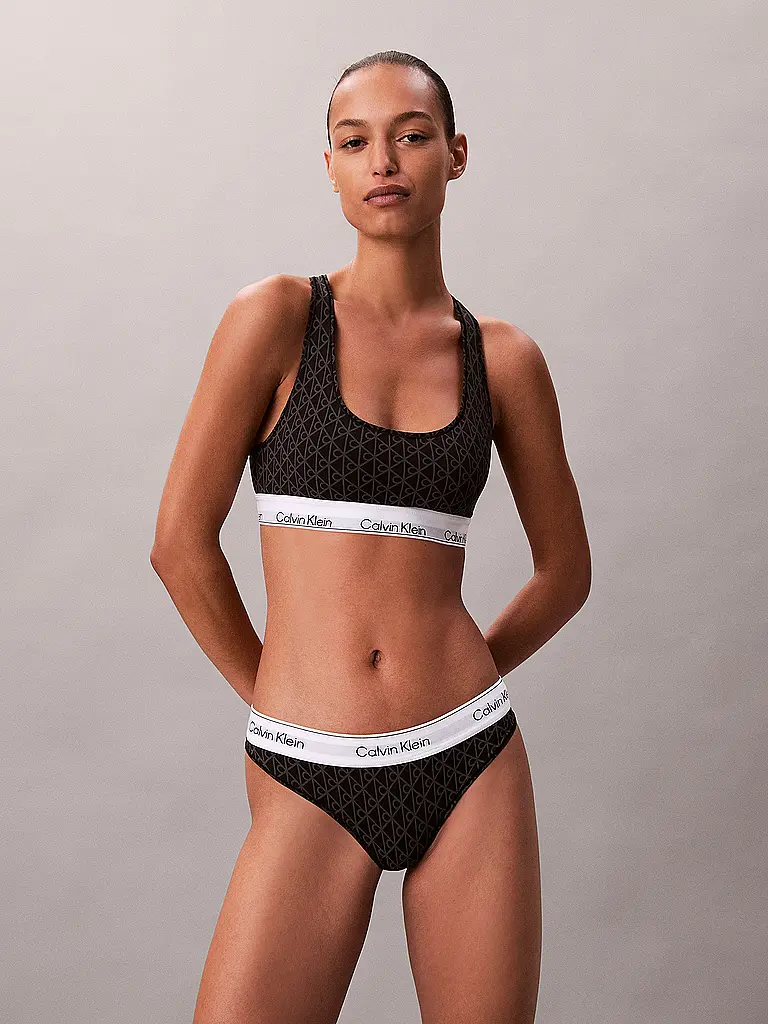 CALVIN KLEIN | Bustier black | schwarz
