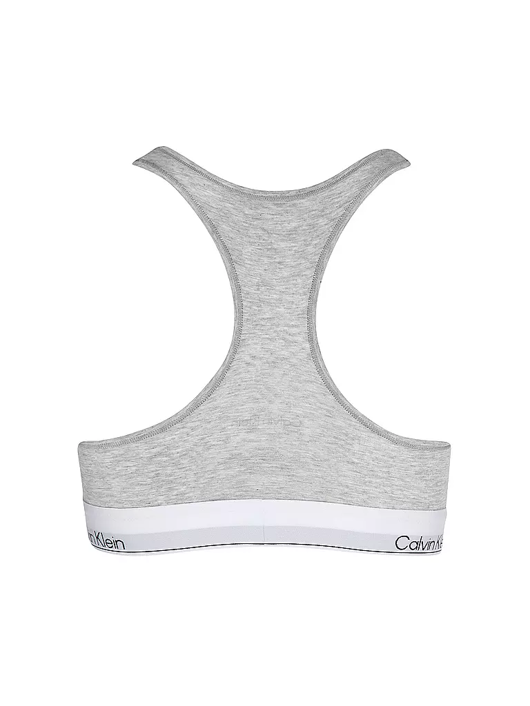 CALVIN KLEIN | Bustier grey | schwarz