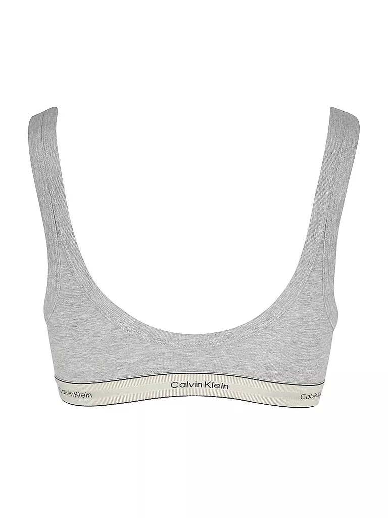 CALVIN KLEIN | Bustier grey | hellgrau