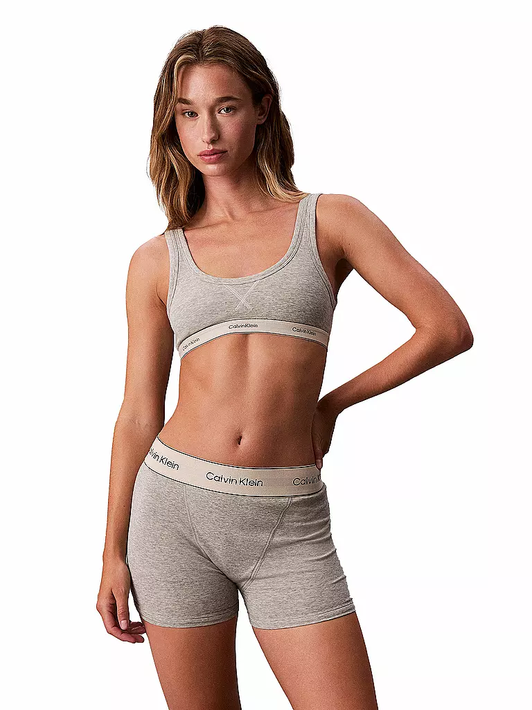 CALVIN KLEIN | Bustier grey | hellgrau