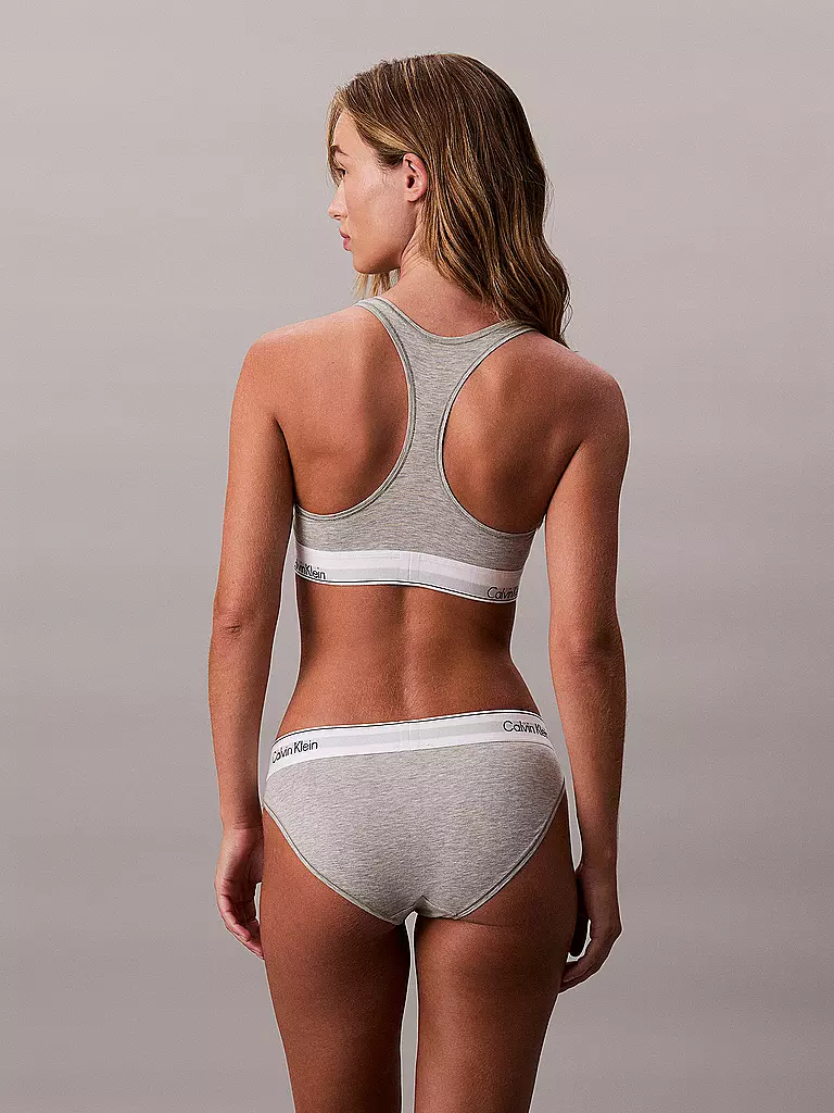 CALVIN KLEIN | Bustier grey | schwarz